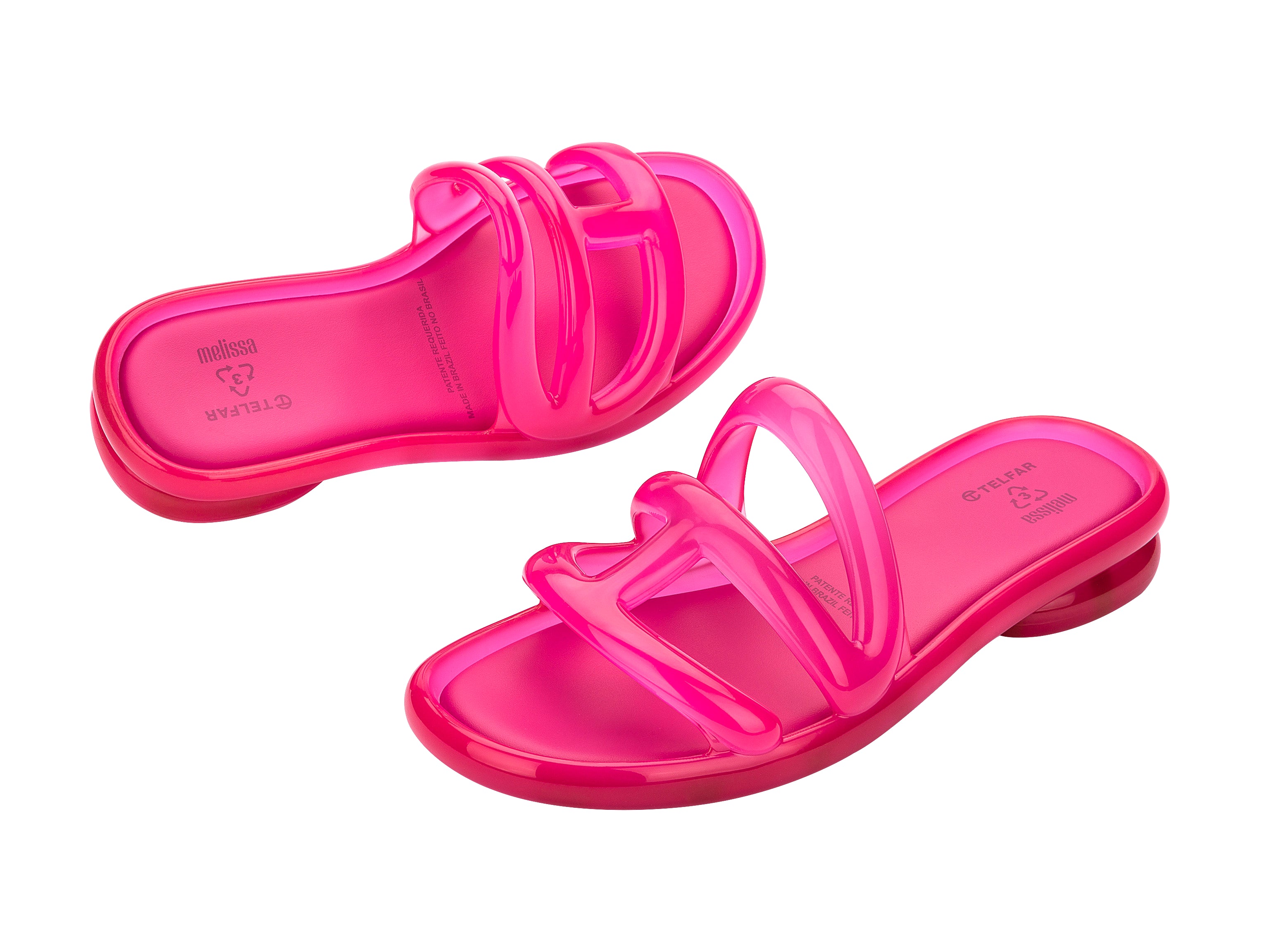 Jelly Slide + Telfar Ad - Pink