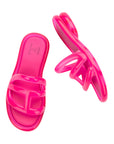 Jelly Slide + Telfar Ad - Pink