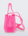 Melissa Small Jelly Shopper Bag + Telfar - Clear Pink