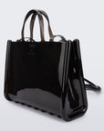 Melissa Large Jelly Shopper Bag + Telfar - Clear Black