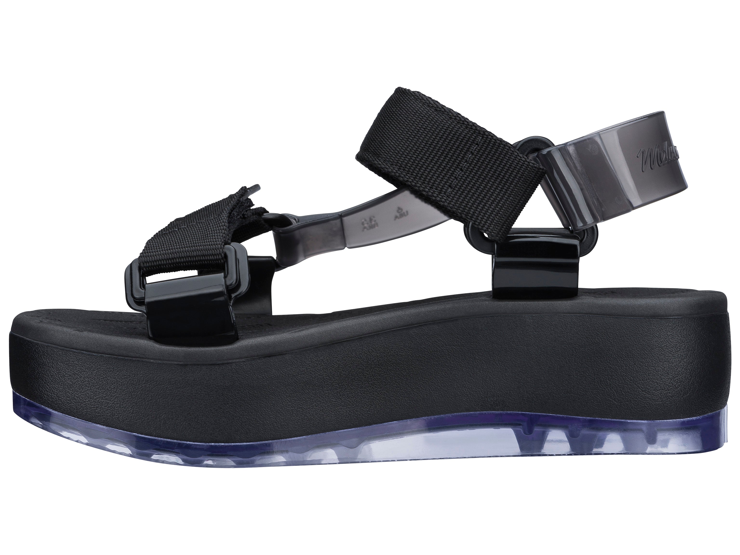Sandale Papete Platform Rider - Noir