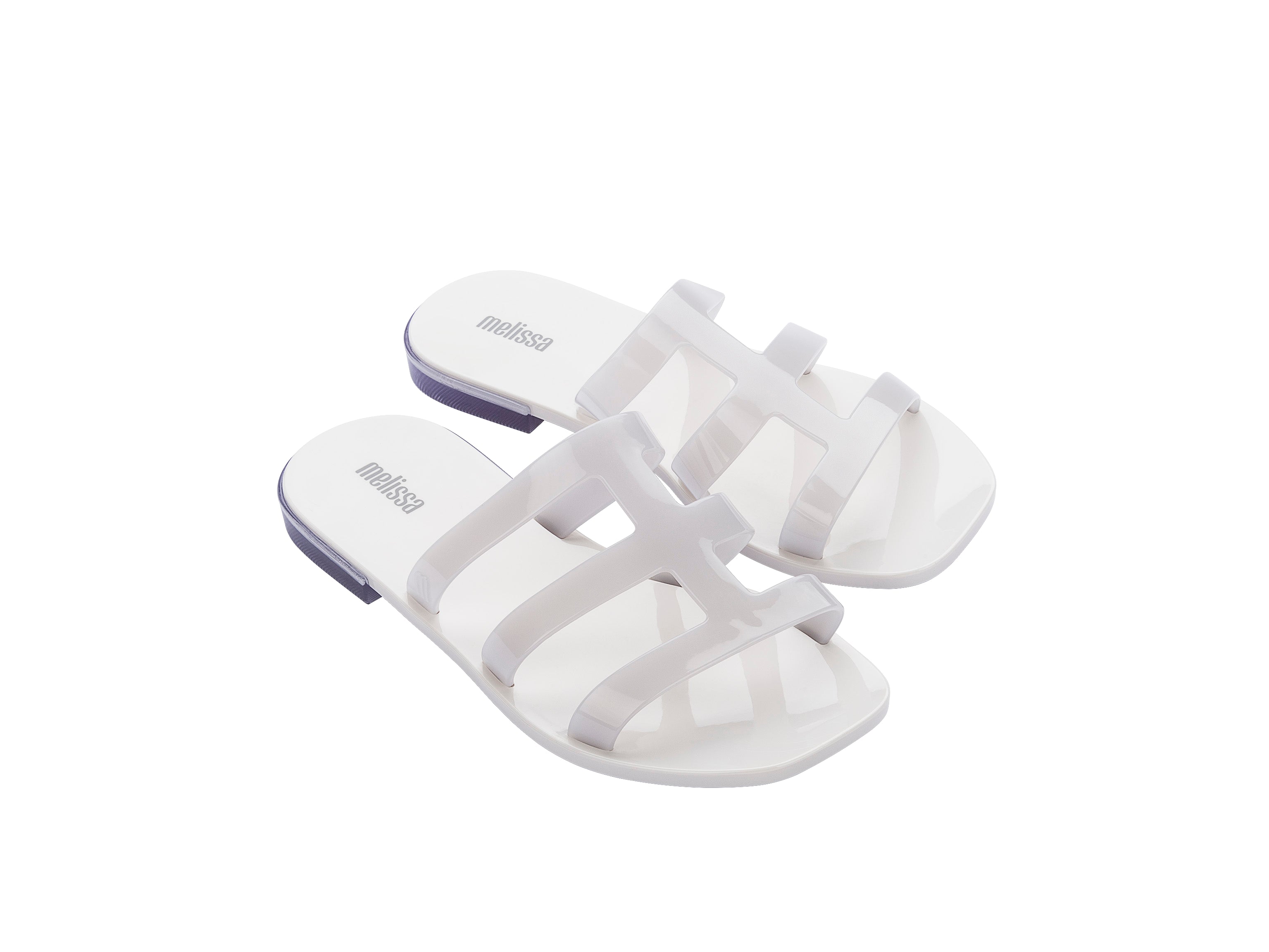 Sandalo Slide Caribe - Bianco