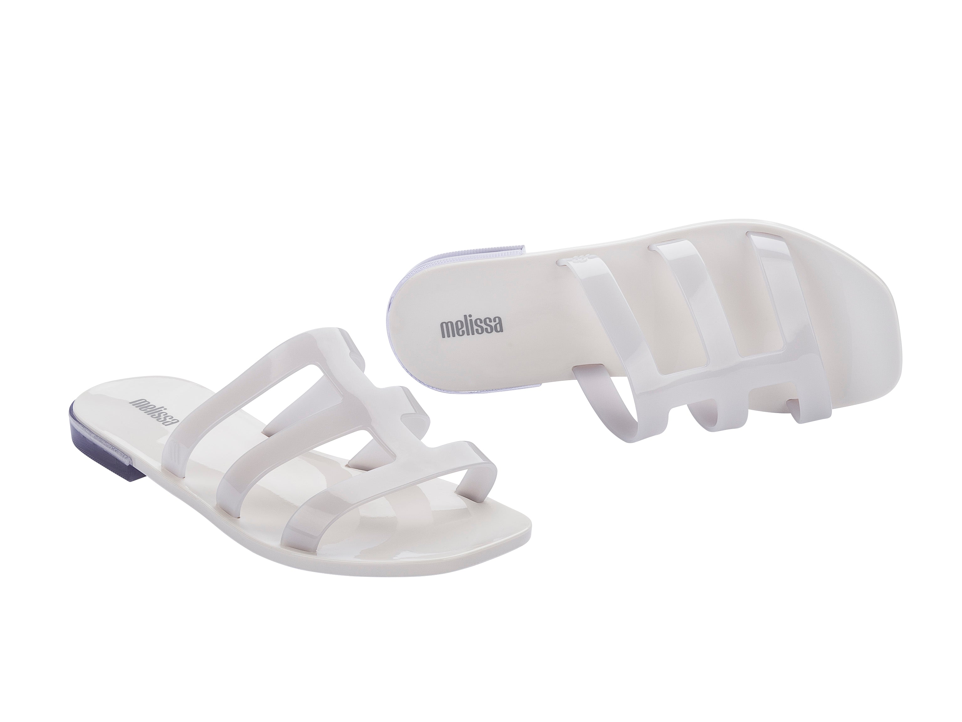 Sandalo Slide Caribe - Bianco