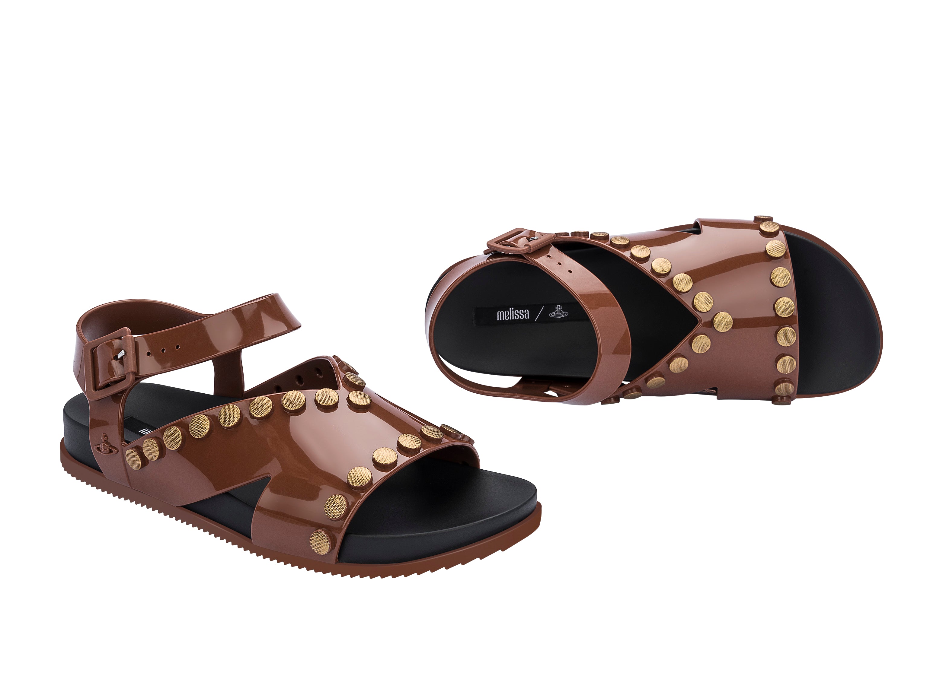 Vivienne Westwood Anglomania X Melissa Ciao Sandal - Brown
