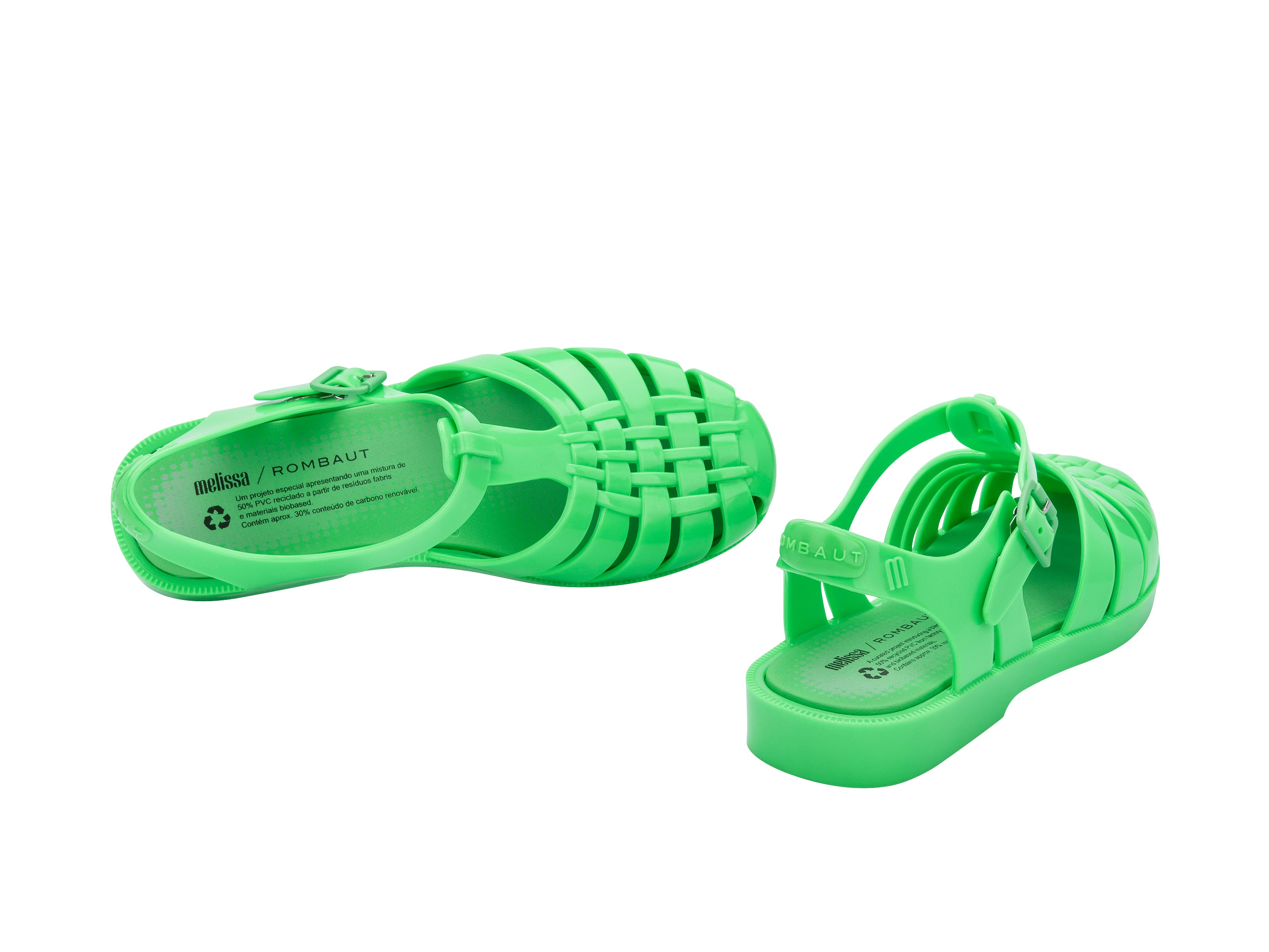 Sandale Possession Melissa X Rombaut - Vert