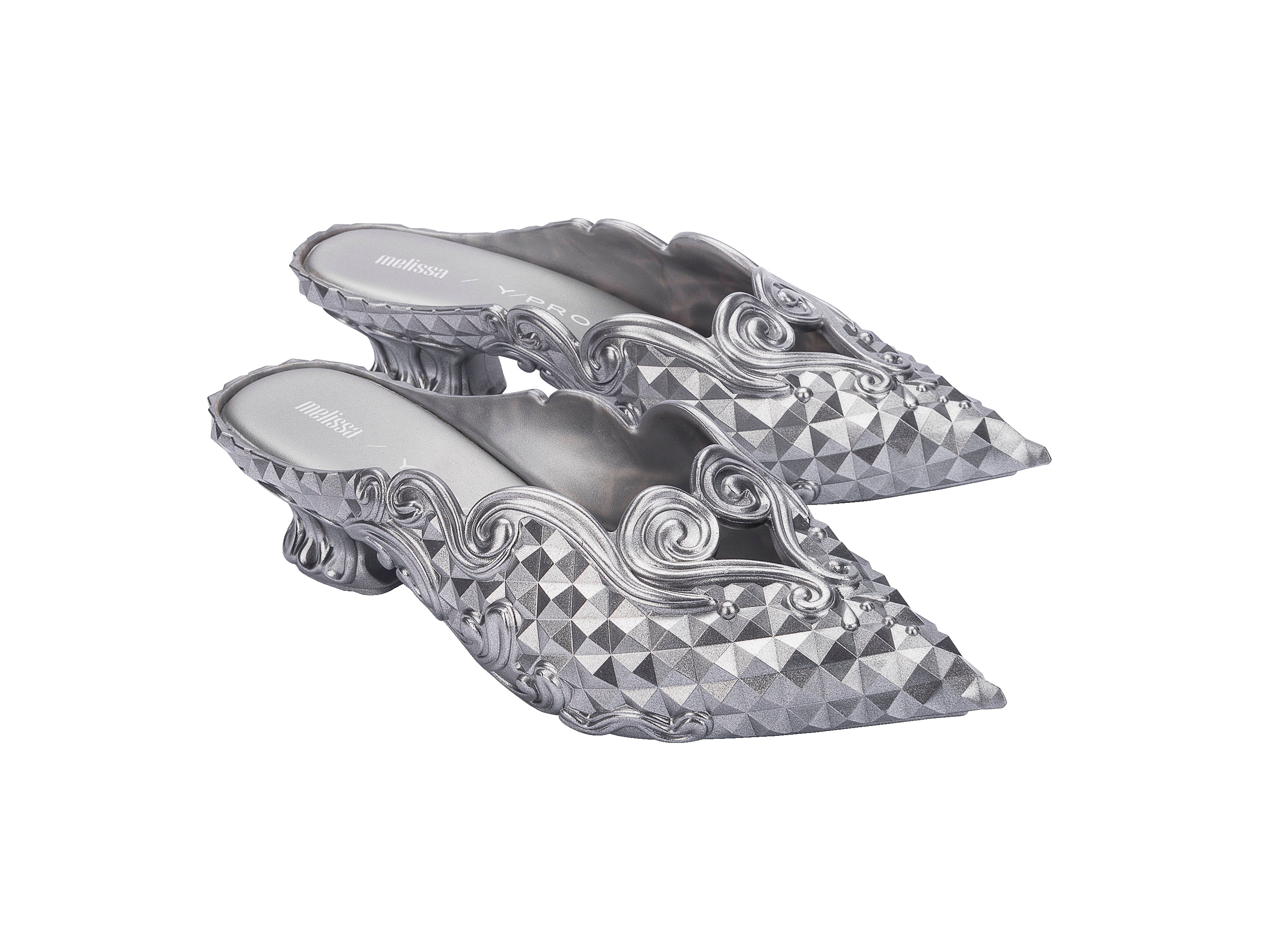 Court Shoe + Y.Project Ad - Metallic Silver