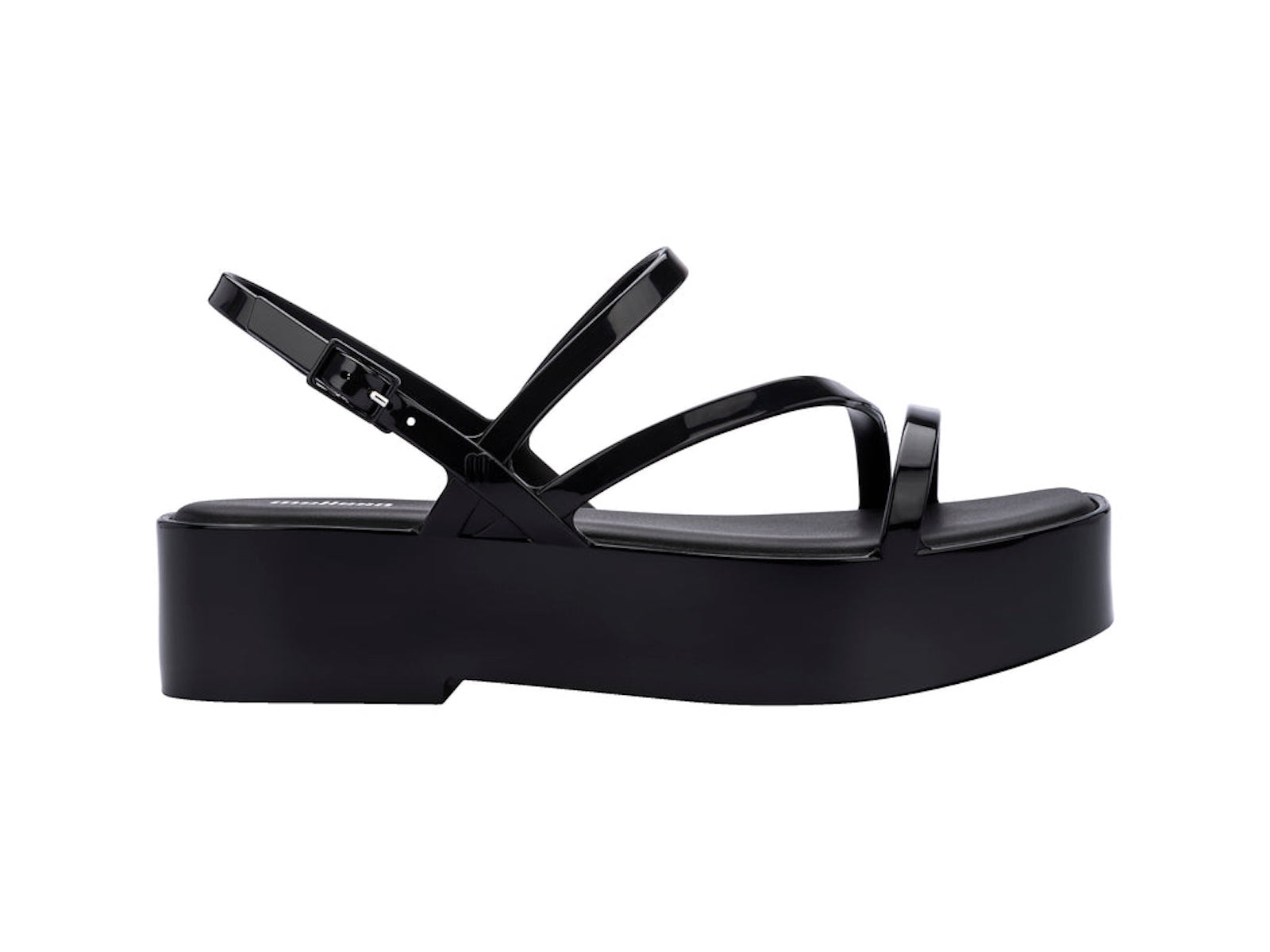 Sandale Compensée Essential Classy Platform - Noire