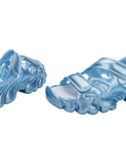 Sandalo Puff Melissa x Collina Strada - Blu Glitter