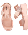 Melissa Kick Off Shiny Sandal - Pink