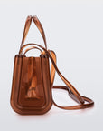 Melissa Small Jelly Shopper Bag + Telfar - Clear Brown