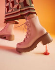 Cosmo Boot - Brown/Pink