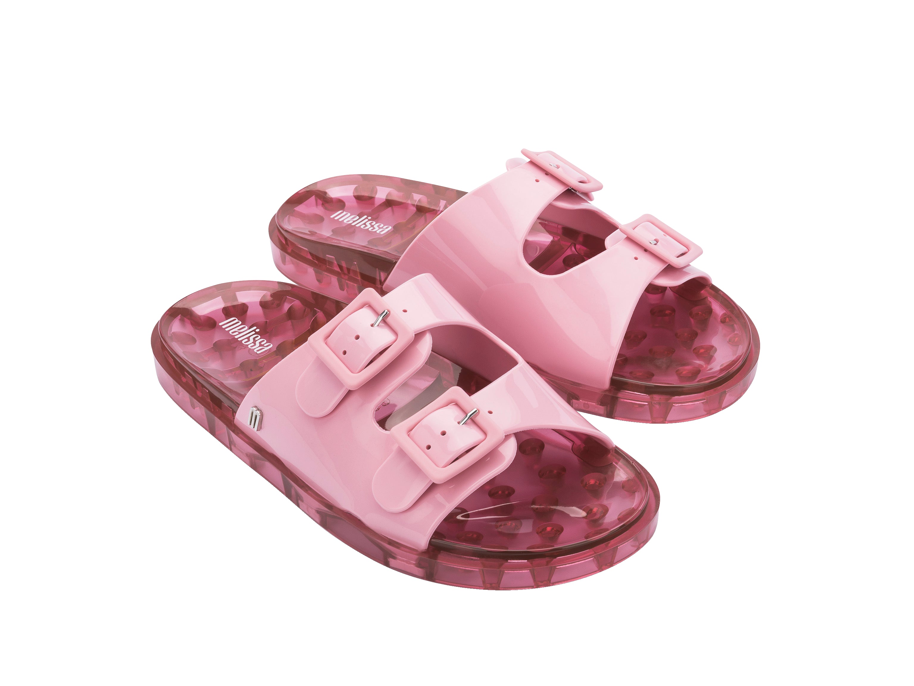Wide Sandal - Pink/Pink